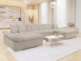 Rohová rozkladacia pohovka Agata Premium, Dostupné poťahy: Sorriso 08 + Sorriso 08 + Sorriso 06