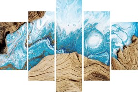 Obraz - Drevo (150x105 cm)