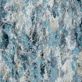 ZATEMŇOVACÍ ZÁVES NA KRÚŽKOCH MALIA 140X250 CM TYRKYSOVÁ