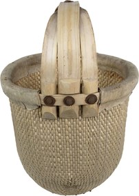 Oválny pletený vŕbový košík 50cm - 43 * 40 * 60cm