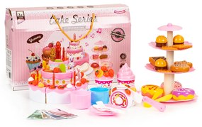 MULTISTORE Súprava na krájanie torty, narodeninová oslava - 125 ks