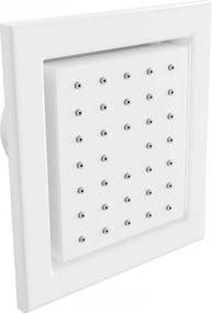 Mexen - podmietková sprchová tryska, štvorcová, 130x120 mm, biela, 79365-20