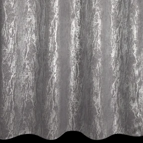 ZATEMŇOVACÍ ZÁVES NA KRÚŽKOCH ELISE 140X250 CM SIVÁ