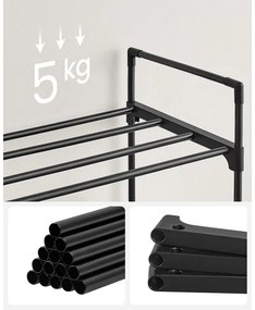 Botník ALVORO čierny