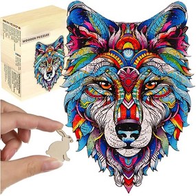 Drevené puzzle – skladačka
