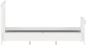 Biela dvojlôžková posteľ 160x200 cm Paris – Tvilum