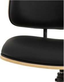 Čierna jedálenská stolička Owen – Actona