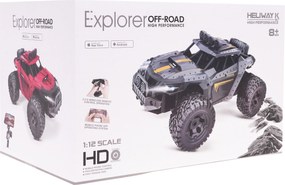 Ramiz Mega Crawler PIONEER s kamerou sivý na diaľkové ovládanie