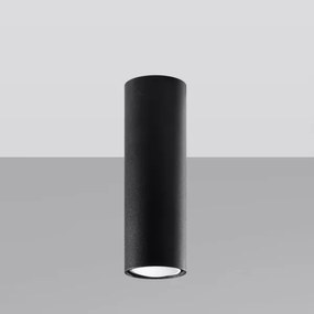 Sollux SL.1001 - Bodové svietidlo LAGOS 1xGU10/10W/230V 20 cm čierna