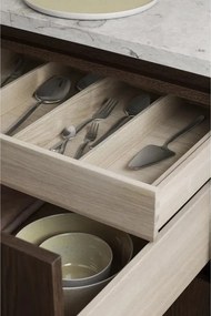 Antikoro dezertné vidličky v súprave 4 ks v matne striebornej farbe pre 4 osoby Stella – Blomus