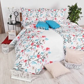 Obliečky bavlnené Nice EMI, Francúzsky set1 200x220 + 2x (70x90)