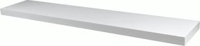 Nástenná polica SHELORA 120x23,5 cm, biela