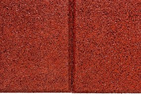 Gumová dlaždica ASLON 40 x 40 cm, červená