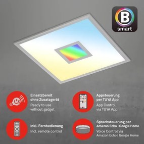 Brilo -LED RGB Stmievateľné stropné svietidlo CENTRO LED/24W/230V Wi-Fi Tuya + DO