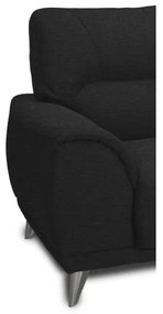 Dvojmiestna pohovka LIVORNO čierna