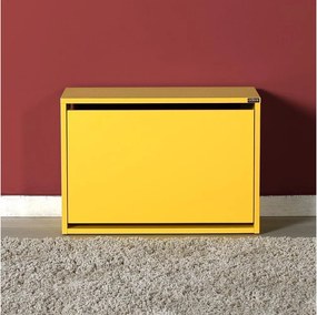 Botník (skrinka na topánky) Tosina 1 (žltá). Akcia -13%. Vlastná spoľahlivá doprava až k Vám domov. 1094527