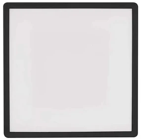 EMOS LED Stropné svietidlo FLORI LED/18W/230V 4000K čierna 29x29 cm EMS1265
