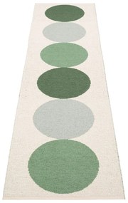 Zeleno-krémový vnútorný a vonkajší behúň 70x280 cm Otto Herb – Pappelina