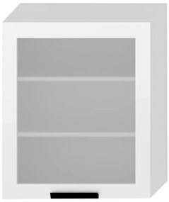 Kuchynská skrinka Denis ws60 pl biely satén mat/biela