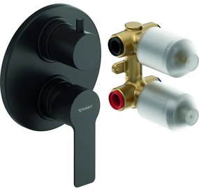 Duravit DC5210008046 - Sprchová batéria pre podomietkovú inštaláciu D-CODE matná čierna