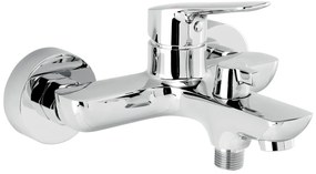 Novaservis Metalia 54, vaňová batéria bez príslušenstva 150 mm, chrómová, 54021/1-0