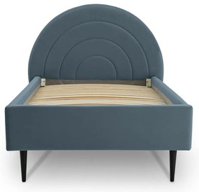 Modrá detská posteľ 90x200 cm Rainbow – Scandic