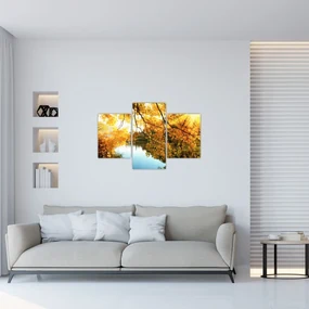 Obraz - Jesenný strom (90x60 cm)