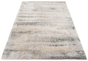 Kusový koberec shaggy Erenay sivý 120x170cm