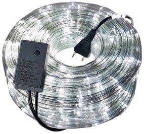 LED svetelný kábel vonkajší 20m | studená biela