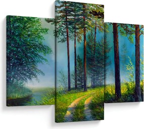 Obraz - Olejomaľba krajiny (90x60 cm)