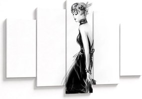 Obraz - Módne ilustrácie (150x105 cm)