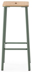 Zelené barové stoličky v súprave 2 ks (výška sedadla 65 cm) Abba – Marckeric