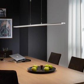 LED závesná lampa Metz s tlačidlom, dĺžka 160 cm