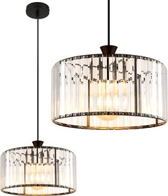 Toolight Toolight, stropné svietidlo 1xE27, APP1651-6CP, čierna, OSW-01227