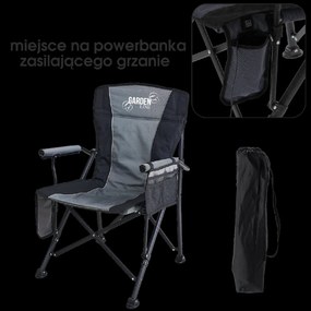 SKLADACIA VYHRIEVANÁ TURISTICKÁ/RYBÁRSKA STOLIČKA 58 x 58 x 90 CM *6365