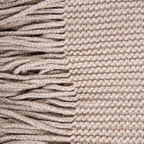 Deka CHENILLE sivá so strapcami 727955