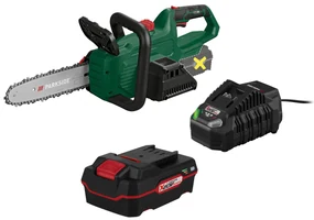 Parkside® Aku reťazová píla Paks 20-Li E5 + Akumulátor 20 V/4 Ah PAP 20 B3 + Nabíjačka akumulátora 20 V/4,5 A PLG 20 C3 (800010630)