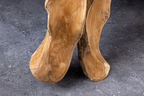 Konzolový regál ROOT 150 cm z teakového dreva