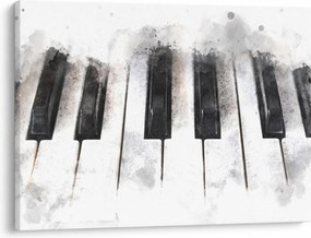 Obraz - Piano, aquarel (70x50 cm)