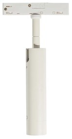 Moderné biele bodové svetlo pre 1-fázový koľajnicový systém - Slimline Uzzy