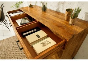 Komoda 39284 160cm Drevo Mango prírodná  - Komfort-nábytok