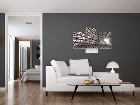 Obraz železné konštrukcie (90x60 cm)