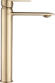 Rea Veneta, vysoká umývadlová batéria h-295, zlatá matná, REA-B3009