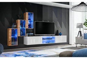 Obývacia Stena Switch Xxii Wotan/Biely