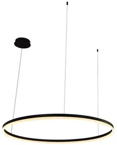 LED Stmievateľný luster na lanku LED/72W/230V 3000-6500K + diaľkové ovládanie