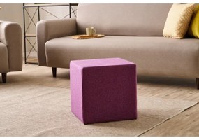 Taburet CUBI 40x40 cm ružový