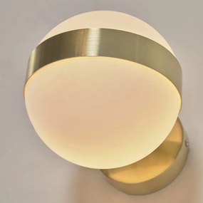 Nástenné svietidlo v zlatej farbe ø 15 cm Anasol - Kave Home