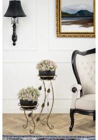 Stojan na kvety 70x50 cm zlatá