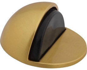 Guľový doraz dverí DB-001-S mosadz satina (samolepiaci)