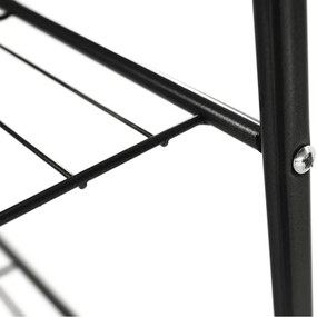 Kondela Regál, 3-policový, tmavosivá, VERUMA